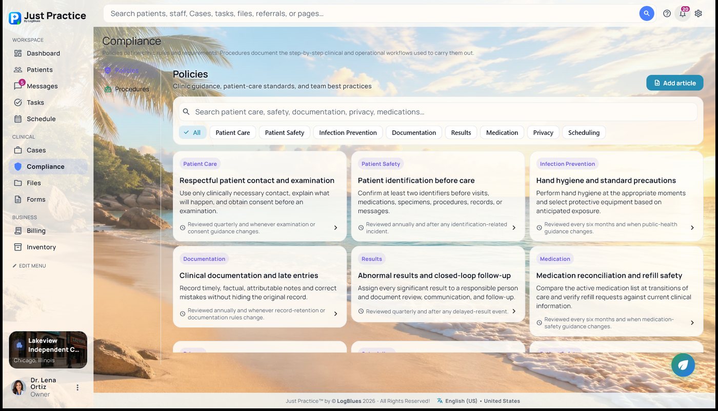 Compliance and the audit trail in LogBlues
